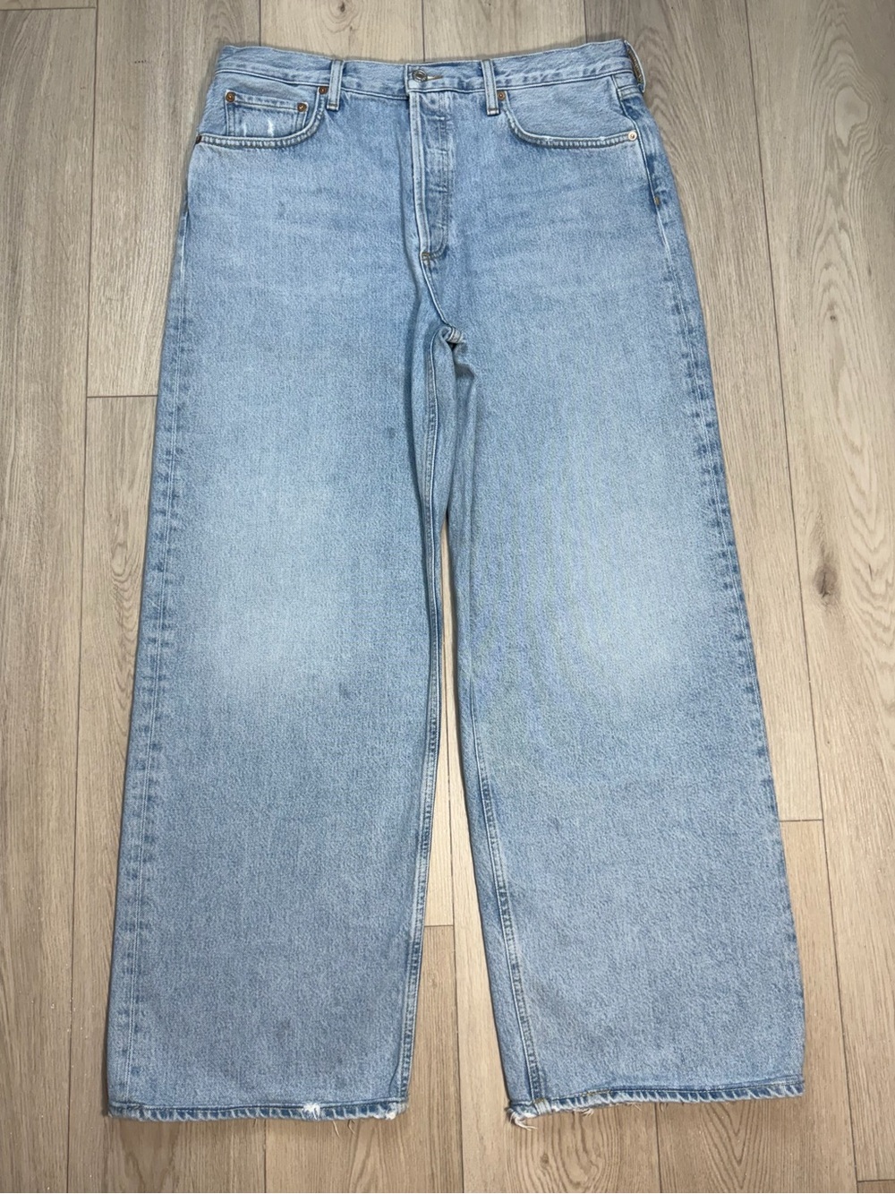 Agolde low slung baggy size 30